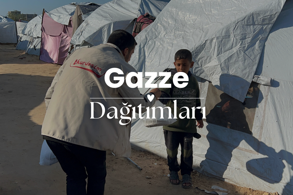  Gazze'de Dağıtımlarımız